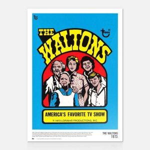 1973 Waltons 80th Anniversary Poster- art-poscckb-18t80a-063