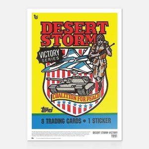 1991 Desert Storm - Victory 80th Anniversary Poster 80th- art-poscckb-18t80a-094