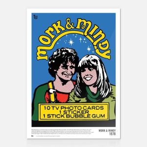 1978 Mork & Mindy 80th Anniversary Poster- art-poscckb-18t80a-067