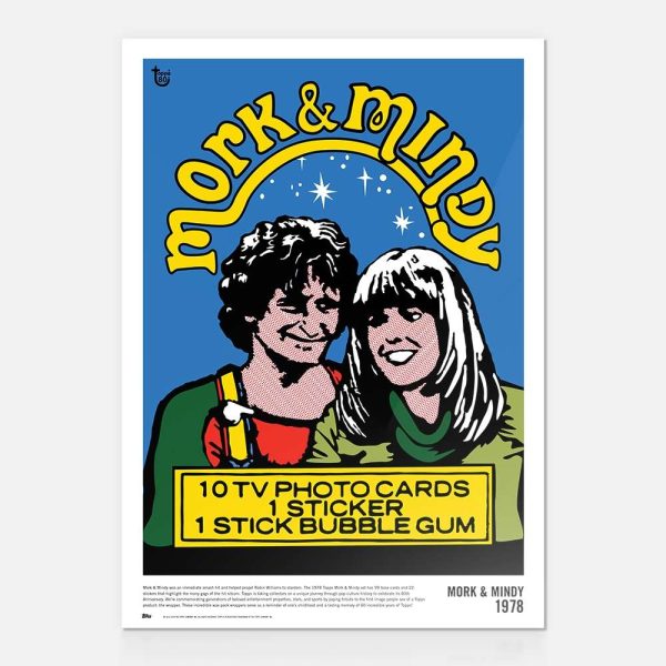 1978 Mork & Mindy 80th Anniversary Poster- art-poscckb-18t80a-067