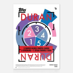 1986 Duran Duran 80th Anniversary Poster- art-poscckb-18t80a-077