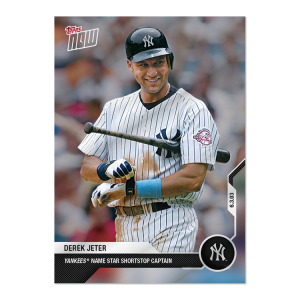 Derek Jeter Career Retrospective Topps NOW® Chrome Card 2- artbb-chrome-20tn-dj02