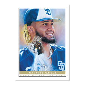 Topps - Game Within The Game Card #5 - Fernando Tatis Jr.- artbb-16mat-20gwtg-05