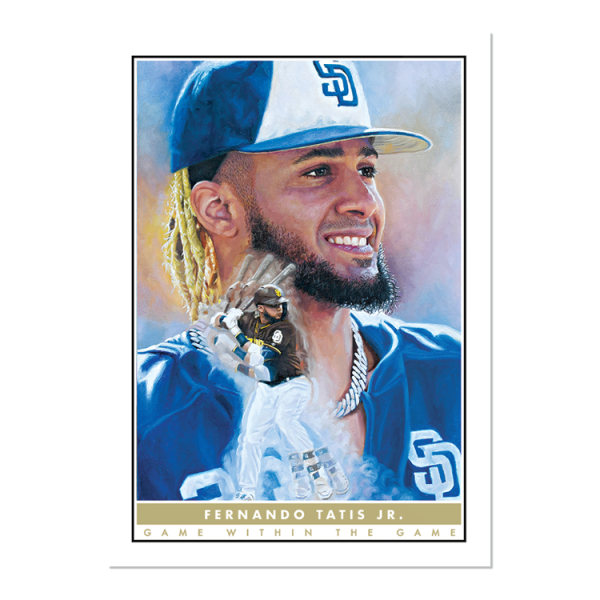 Topps - Game Within The Game Card #5 - Fernando Tatis Jr.- artbb-16mat-20gwtg-05
