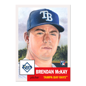 Topps MLB® Living Set® Card #320 - Brendan McKay- artbb-cckb16-20tls-0320