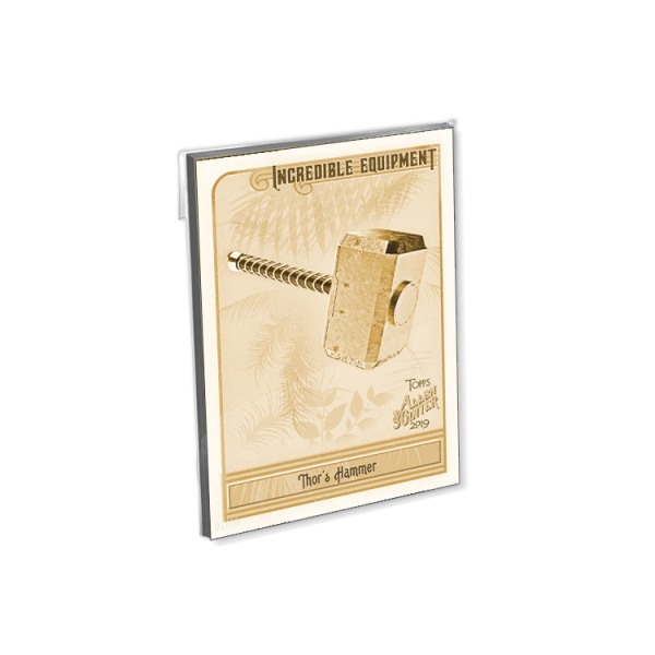 2019 Topps Allen & Ginter Baseball Oversized Incredible Equipment Complete Set (20 Cards) Gold Ed. - # to 10- artbble-16c2s-19agbb-gold-set05