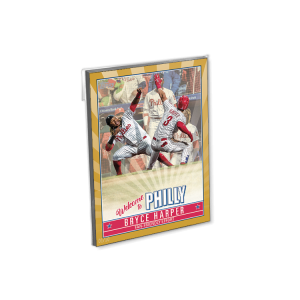 2019 Topps Baseball Update Series Oversized Complete Bryce Harper Player Highlights (20 Cards) Gold Ed. - # to 10- artbble-16c2s-19tbus-gold-set15