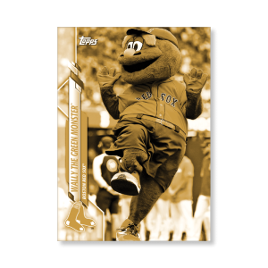 2020 Topps Opening Day Baseball Oversized Complete Mascots Set (24 Cards) Gold Ed. - # to 10- artbble-16c2s-20odbb-gold-set03