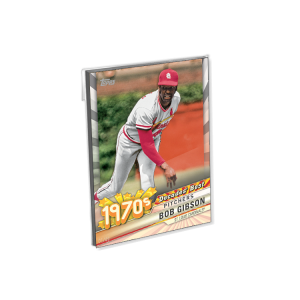 2020 Topps Series 1 Baseball Oversized Complete Decades Best 1970's Set (10 Cards) - # to 49- artbble-16c2s-20tbb1-set06