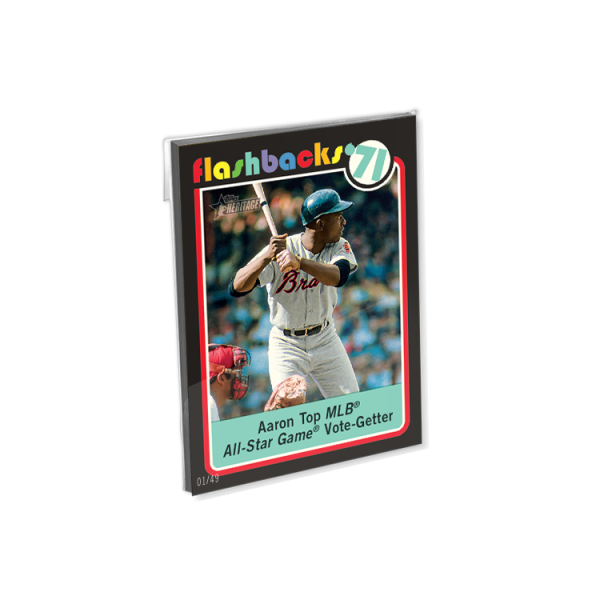 2020 Topps Heritage Baseball Oversized Complete Baseball Flashbacks Set (15 Cards) - # to 49- artbble-16c2s-20thbb-set07
