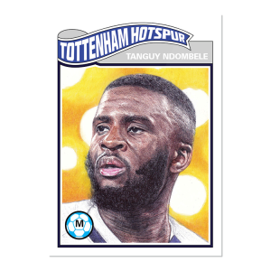 Topps UCL Living Set Card #176- Tanguy Ndombele- artcl-cckb16-20tls-0176