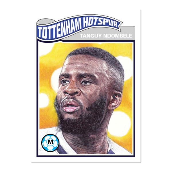 Topps UCL Living Set Card #176- Tanguy Ndombele- artcl-cckb16-20tls-0176