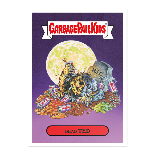 Dead Ted 2020 GPK Bizarre Holidays Poster- artgpk-pos-20gpk-bh5a-s