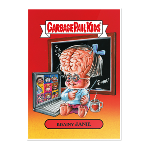 Brainy Janie 2020 GPK Bizarre Holidays Poster- artgpk-pos-20gpk-may5a-s