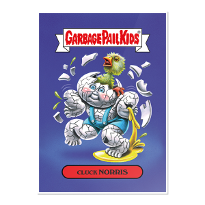 Cluck Norris 2020 GPK Bizarre Holidays Poster- artgpk-pos-20gpk-may12a-s