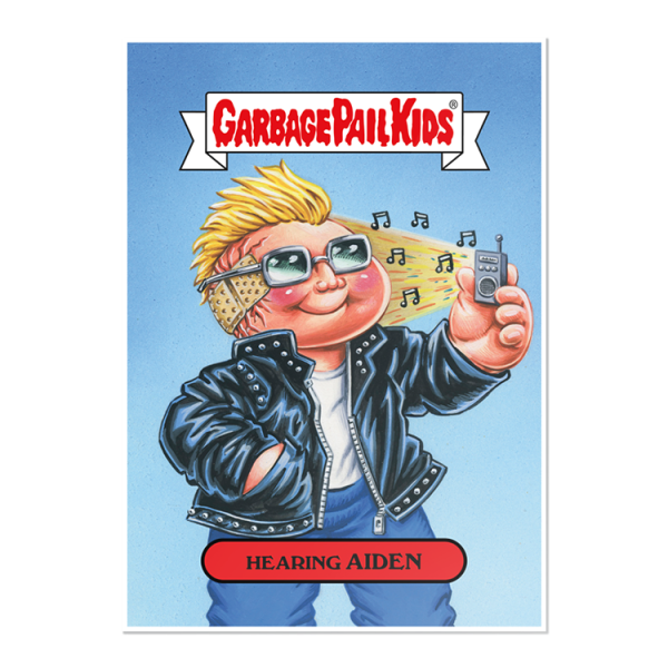 Hearing Aiden 2020 GPK Bizarre Holidays Poster- artgpk-pos-20gpk-may23a-s