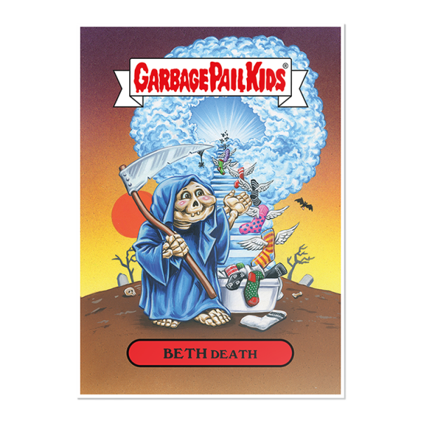 Beth Death 2020 GPK Bizarre Holidays Poster- artgpk-pos-20gpk-may8a-s
