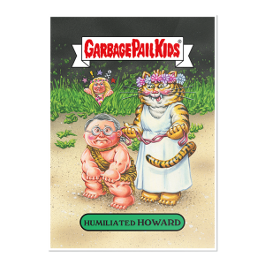 HUMILIATED HOWARD 2020 GPK Gone Exotic Poster- artgpk-pos-20gpk-tk6a-s