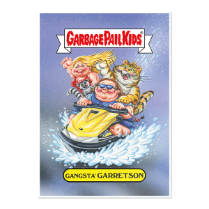 GANGSTA' GARRETSON 2020 GPK Gone Exotic Poster- artgpk-pos-20gpk-tk2b-s