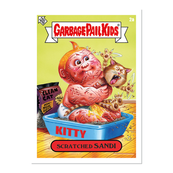 Scratched Sandi 2020 GPK Bizarre Holidays Poster- artgpk-pos-20gpk-june2a-s