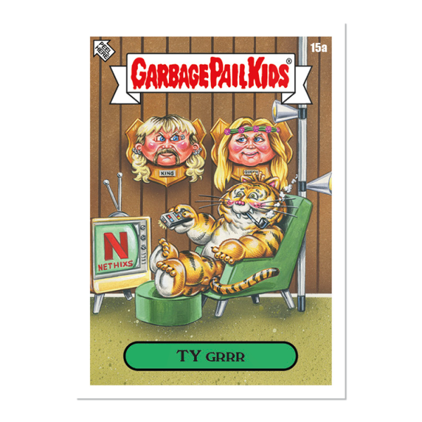 TY-GRRR 2020 GPK Gone Exotic Poster- artgpk-pos-20gpk-tk15a-s