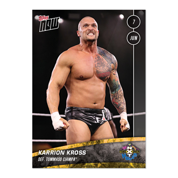 Karrion Kross™ - NXT TOPPS NOW & reg; Card 14- artnxt-16c2s-20tn-0014