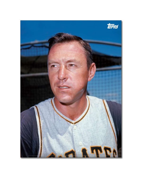 Bill Mazeroski Player Portrait Poster #5-21.5 x 29.5- artpp-bm05-130426-l