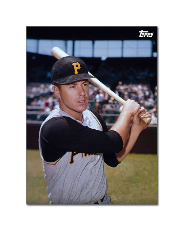 Bill Mazeroski Player Portrait Poster #7-21.5 x 29.5- artpp-bm07-130428-l