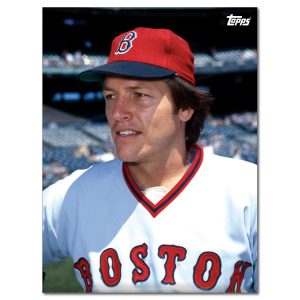 Carlton Fisk Player Portrait Poster #4-18 x 24- artpp-cf04-130330-m