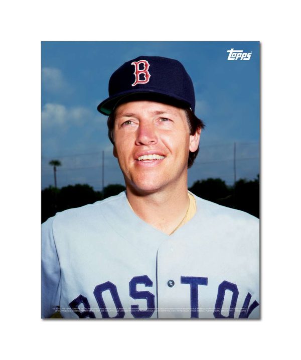 Carlton Fisk Player Portrait Poster #7-11 x 14- artpp-cf07-130333-s