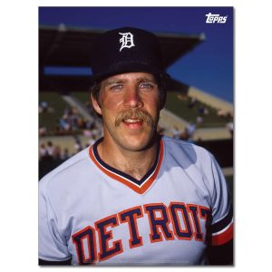 Dave Bergman Player Portrait Poster #1-18 x 24- artpp-db01-130222-m