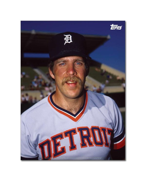 Dave Bergman Player Portrait Poster #1-18 x 24- artpp-db01-130222-m