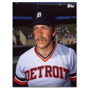 Dave Bergman Player Portrait Poster #2-18 x 24- artpp-db02-130223-m