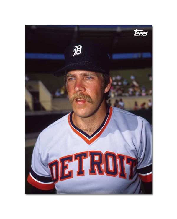 Dave Bergman Player Portrait Poster #2-18 x 24- artpp-db02-130223-m