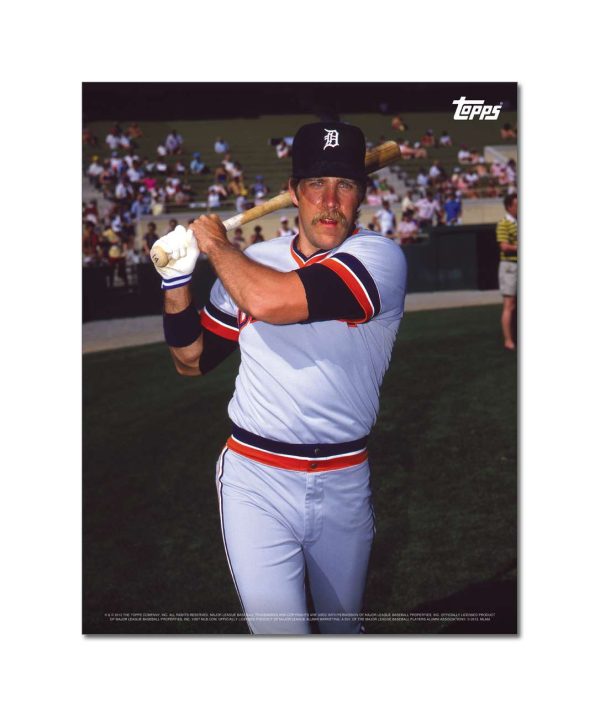 Dave Bergman Player Portrait Poster #3-11 x 14- artpp-db03-130224-s