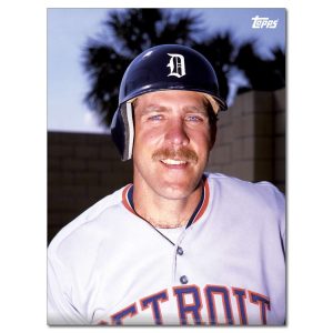 Dave Bergman Player Portrait Poster #5-18 x 24- artpp-db05-130226-m