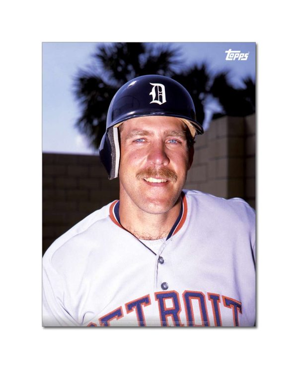 Dave Bergman Player Portrait Poster #5-18 x 24- artpp-db05-130226-m