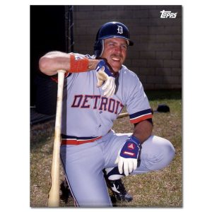 Dave Bergman Player Portrait Poster #8-18 x 24- artpp-db08-130229-m