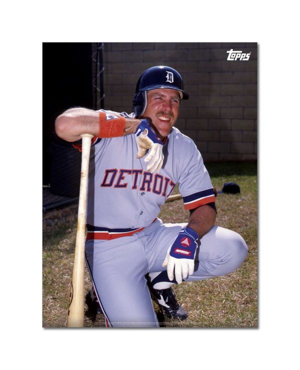 Dave Bergman Player Portrait Poster #8-18 x 24- artpp-db08-130229-m