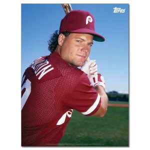 Darren Daulton Player Portrait Poster #2-18 x 24- artpp-dd02-130305-m