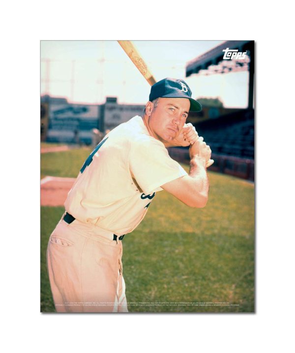 Duke Snider Player Portrait Poster #1-11 x 14- artpp-ds01-130173-s