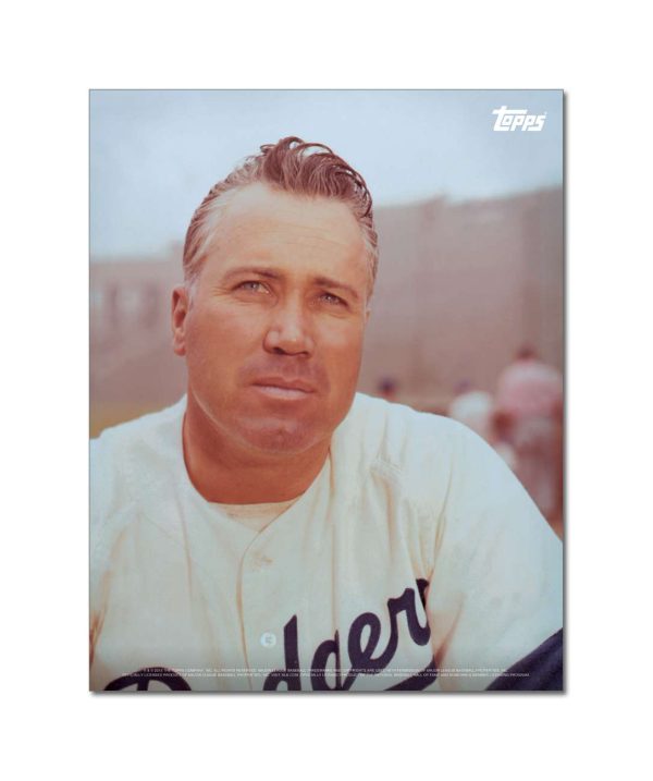 Duke Snider Player Portrait Poster #2-11 x 14- artpp-ds02-130174-s