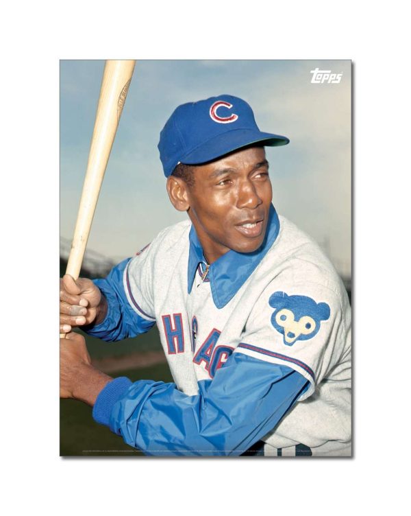 Ernie Banks Player Portrait Poster #5-21.5 x 29.5- artpp-eb05-130014-l