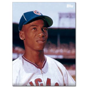 Ernie Banks Player Portrait Poster #7-18 x 24- artpp-eb07-130212-m