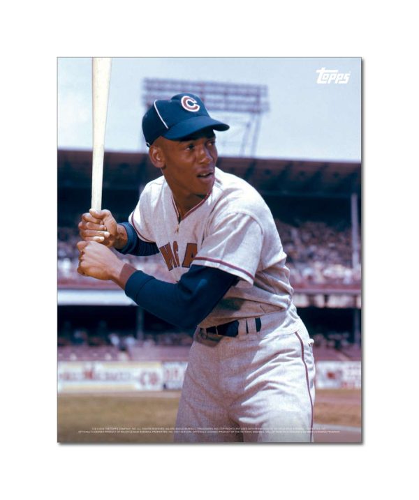 Ernie Banks Player Portrait Poster #8-11 x 14- artpp-eb08-130213-s