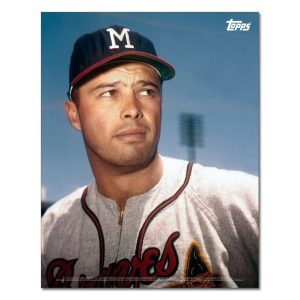 Eddie Matthews Player Portrait Poster #2-11 x 14- artpp-em02-130420-s