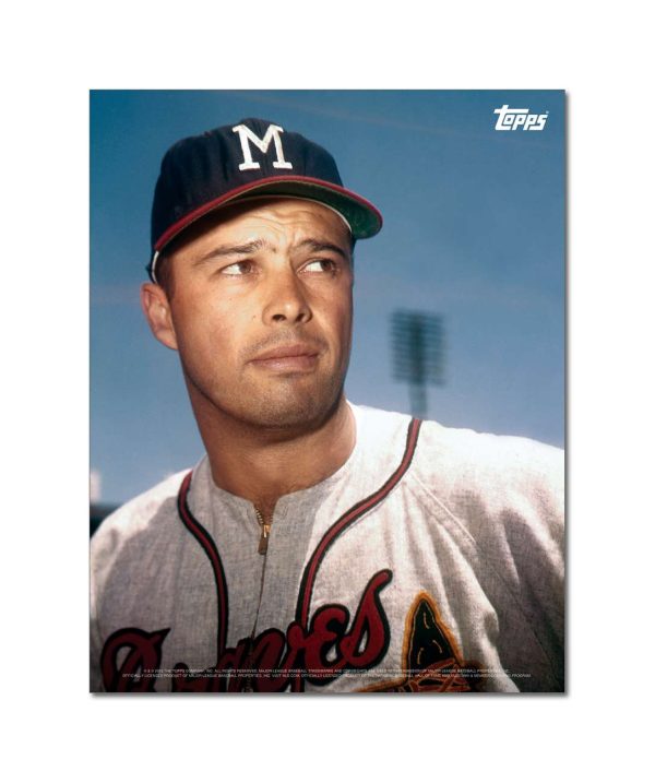 Eddie Matthews Player Portrait Poster #2-11 x 14- artpp-em02-130420-s