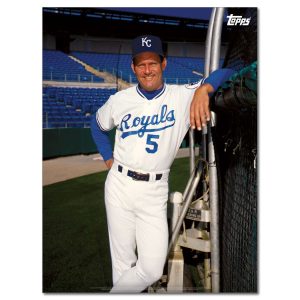 George Brett Player Portrait Poster #8-18 x 24- artpp-gb08-130253-m