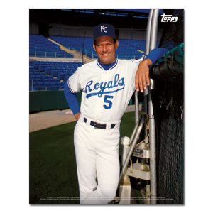 George Brett Player Portrait Poster #8-11 x 14- artpp-gb08-130253-s