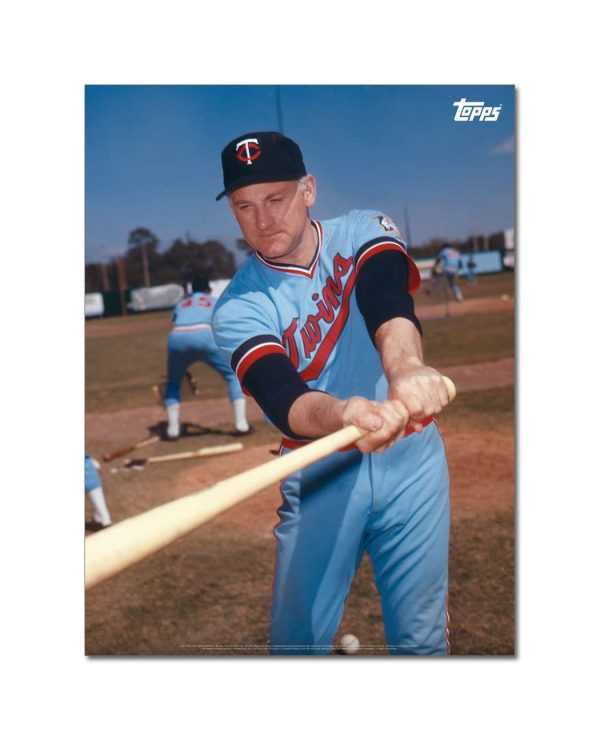 Harmon Killebrew Player Portrait Poster #2-18 x 24- artpp-hk02-130107-m